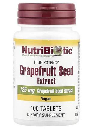 Nutribiotic grapefruit seed extract (gse) 125 mg 100 таблеток