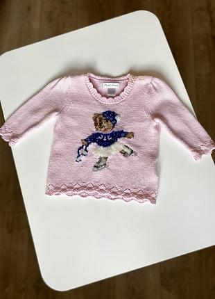 Кофтинка ralph lauren на 9 міс вовна котон