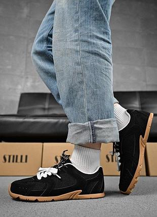 Женские кроссовки miuu leral black beg дл6409