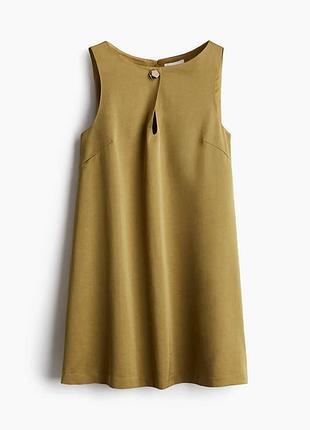 Сукня оливкового кольору бренду h&m 2