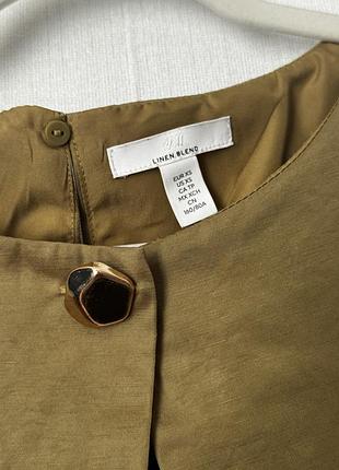 Сукня оливкового кольору бренду h&m 4