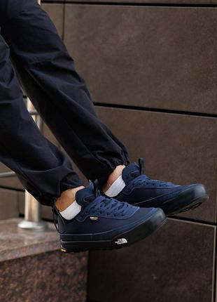 North face clyffe trainers dark blue 4
