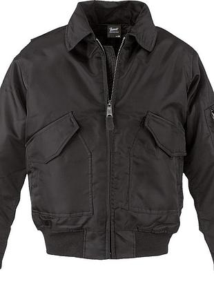 Чоловіча куртка brandit cwu jacket black чорний демісезонний бомбер брендіт осінка веснянка куртка пілот