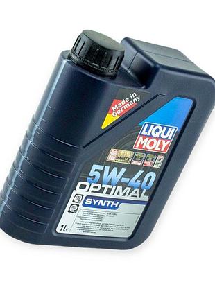 Олива моторна liqui moly 5w-40 optimal synth 1л