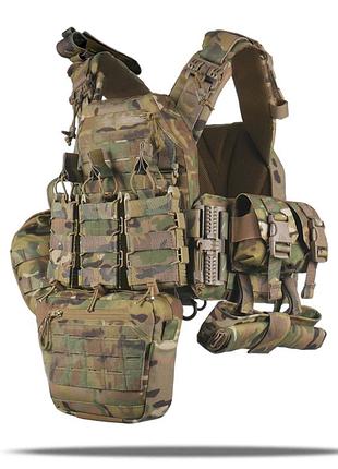Плитоноска kiborg gu gen.2 + 8 подсумков мультикам