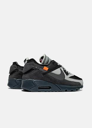 Nike air max 90 grey x off-white 7