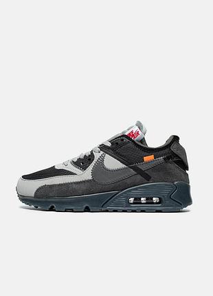 Nike air max 90 grey x off-white