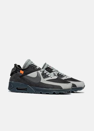 Nike air max 90 grey x off-white 5
