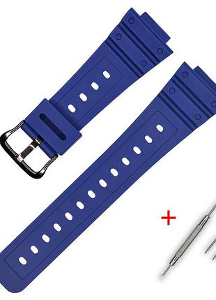 Ремешок для casio g-shock dw-5600 b blue bk