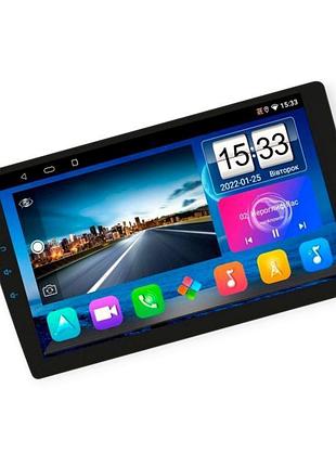 Магнітола 2din andr 10.0 shuttle fm, usb, aux, mp5, avi, екран9, wi-fi, bt, 2х32gb, gps, carplay