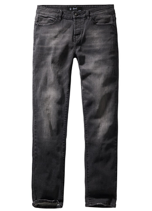 Мужские джинсы brandit rover denim jeans темное серые джинсы прямые потертые брендит оригинальные германия