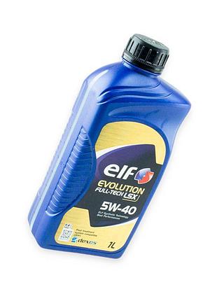 Олива моторна elf 5w-40 evol fulltech lsx 1л