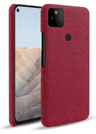 Тканинний чохол для google pixel 5a 5g (червоний)
