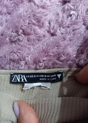 Комбизон телесный zara в рубчик 3