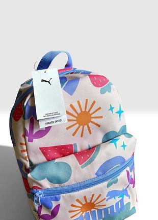 Puma phase small backpack оригінал новий дитячий підлітковий жіночий рюкзак портфель наплічник на дитину підлітка дівчинку в принт малюнок пума 6
