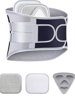 Корсет ортопедичний belt 1094 сірий з чорним xl