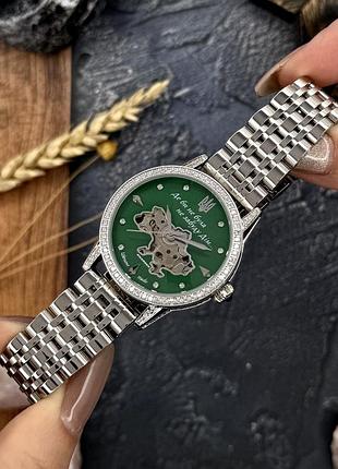 Часы наручные awarder 049 silver-green 2