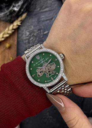 Часы наручные awarder 049 silver-green 9