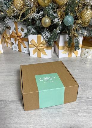 Коробка середня крафт cosy 2