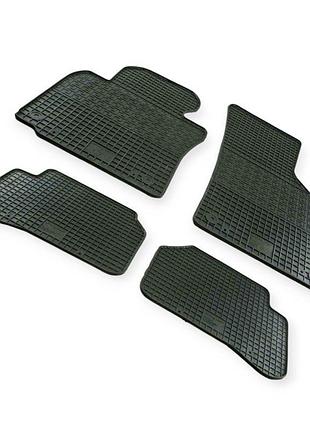 Коврики салона volkswagen passat b6, b7 (2005-2014), cc (2008-), tiguan (2007-) борт 1 см, евроклетка polytep