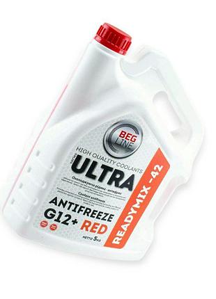 Антифриз червоний 5 л -42 ° c g12 + ultra meg beg-line