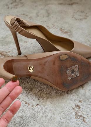 Слінгбеки туфлі нюдові michael kors 5
