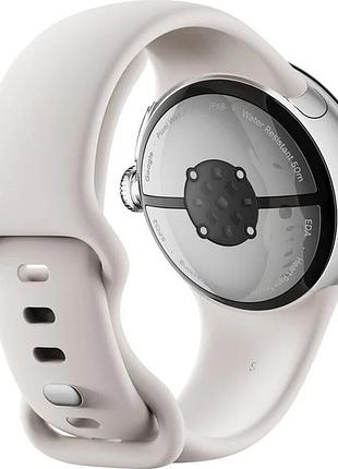 Смарт-годинник google pixel watch 2 polished silver case / porcelain active band (lte) 2
