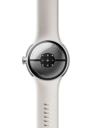 Смарт-годинник google pixel watch 2 polished silver case / porcelain active band (lte) 5