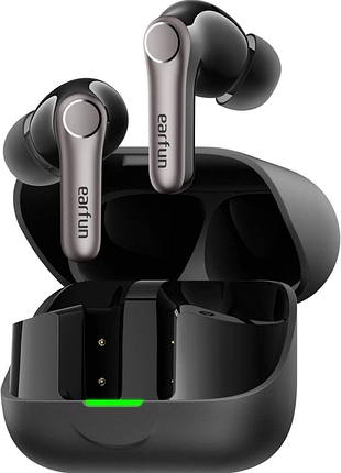 Беспроводные наушники earfun air pro 4+ tws с anc до 50 дб, bluetooth 6.0, ldac, aptx lossless, 54 ч