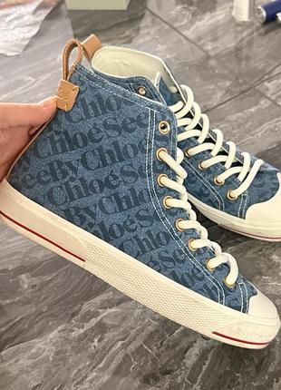 Кеди chloe see by chloe, оригінал , коробка , пильник