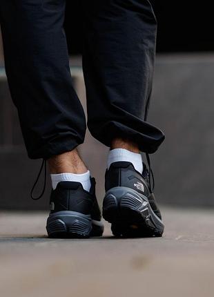 North face vectiv gore-tex black grey 8