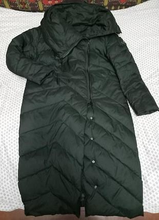 Жіноче зимове пальто пуховик, максі, tongori, оригінал, р. l-xl
