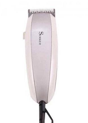 Машинка для стрижки животных surker sk107 серая