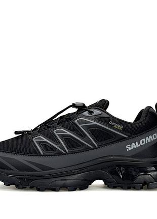 Мужские кроссовки salomon xt-6 expanse termo acs black grey