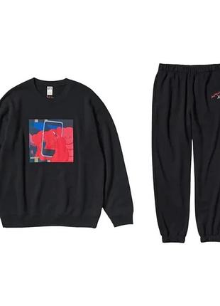 Спортивнсй костюм . uniqlo andy warhol+kaws