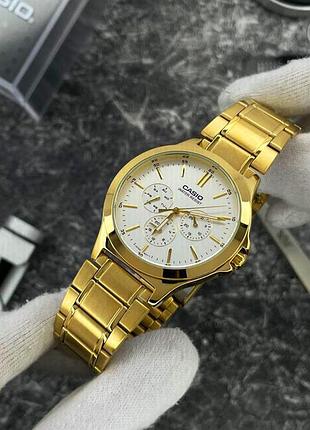 Мужские часы casio mtp-v300g-7a 4
