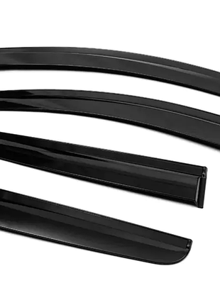 Дефлекторы окон nissan qashqai 2007-2014 4шт sunplex sp-s-76