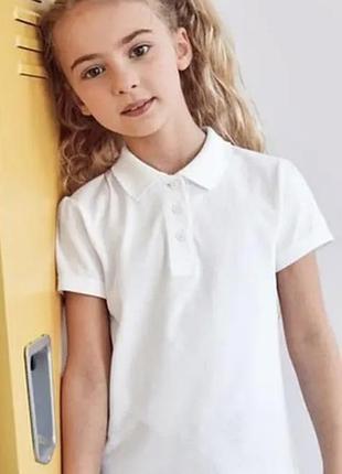 Футболка поло для девочки