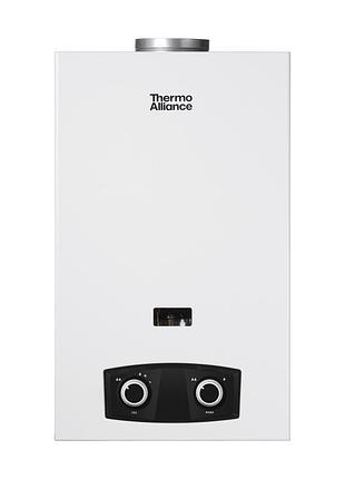 Колонка газовая дымоходная thermo alliance jsd20-10yd piezo 10 л