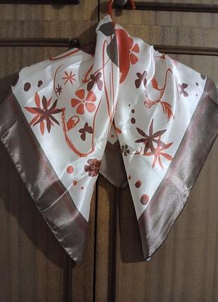 Хустка жіноча lbvyr, 100% поліестер, 74×74см, китай.