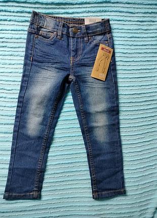 Новые детские джинсы kiki &amp; koko (модель slim fit), размер 98 (2-3 р)