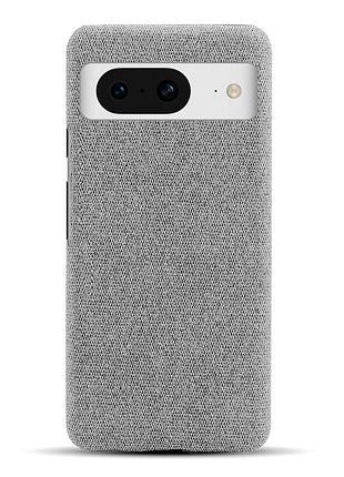 Тканинний чохол для google pixel 8a (світло-сірий) 2