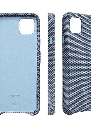 Оригінальний чохол fabric google pixel 4 blue ish (ga01283)