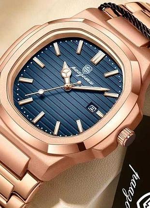 Часы мужской poedagar nautilus кварцевый с датой