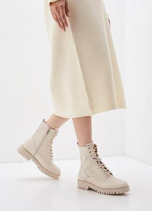 Брендовые ботинки кожаные guess 2