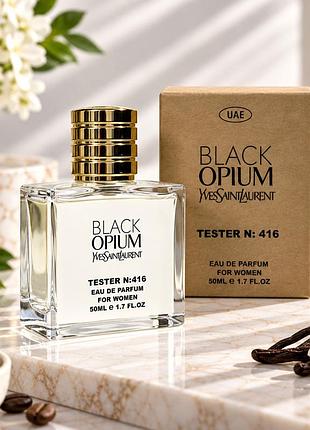 Yves saint laurent black opium женский парфюм тестер 50 мл