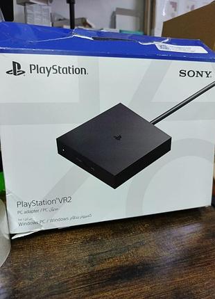Sony playstation vr2 pc adapter — оригінальний адаптер від компанії sony, який дозволяє підключити гарнітуру віртуальної реальності