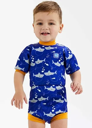 Оригінальний неопреновий гідрокостюм - підгузок splash about happy nappy розмір l на 6-12м