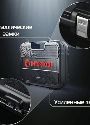 Набор инструмента 1/2",1/4" 73 шт с битами profi storm intertool 3
