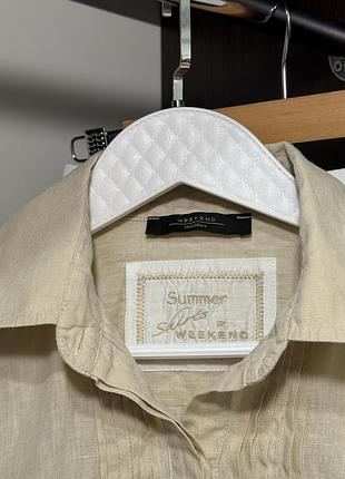Оригінальна лляна сорочка  maxmara 3